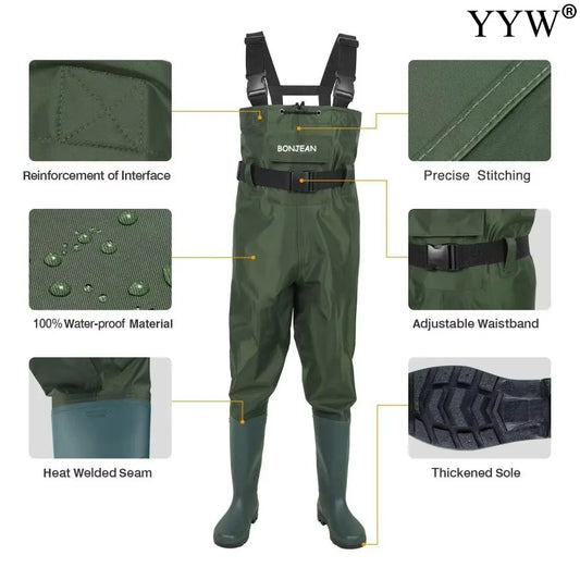 Waterproof Fishing Wader Overalls