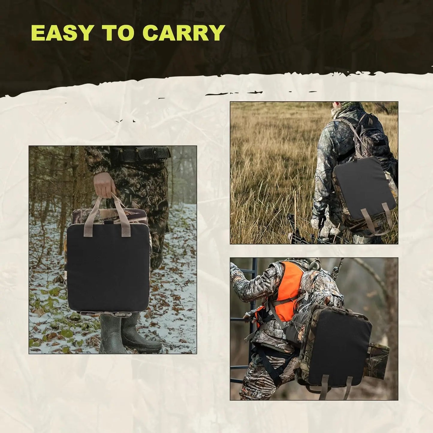 Heated Hunting Seat Cushion