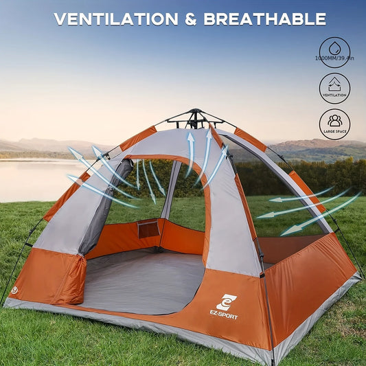 4 Person Pop Up Camping Tent