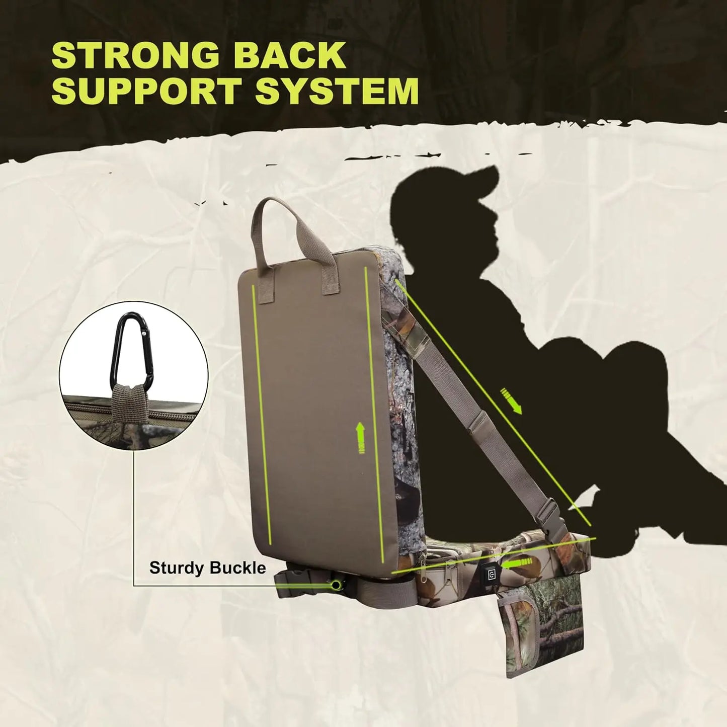 Heated Hunting Seat Cushion